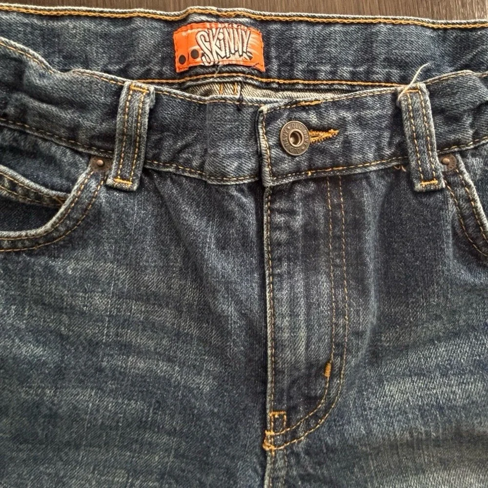 Old navy‎ skinny adjustable waist denim jeans size 16R
